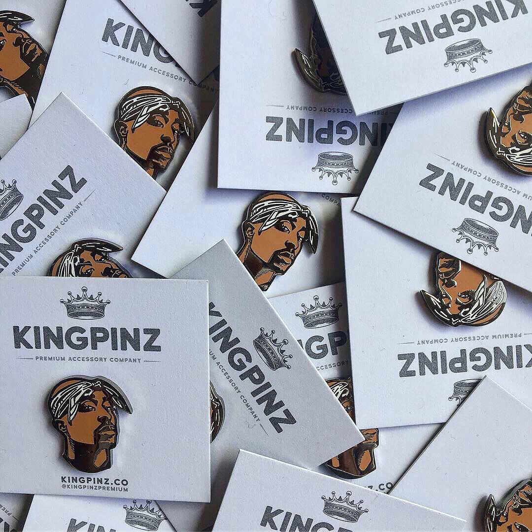 2Pac Lapel Pin
