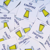 Yellow UFO Lapel Pin