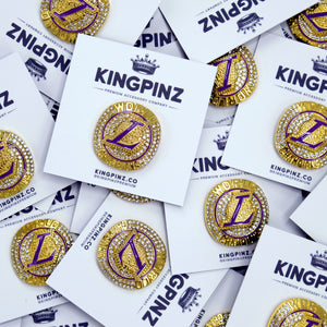 Lakers 2020 Championship Ring Lapel Pin