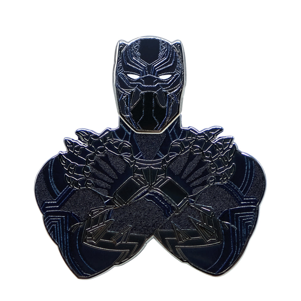 King T'Challa with Magnetic Mask Lapel Pin