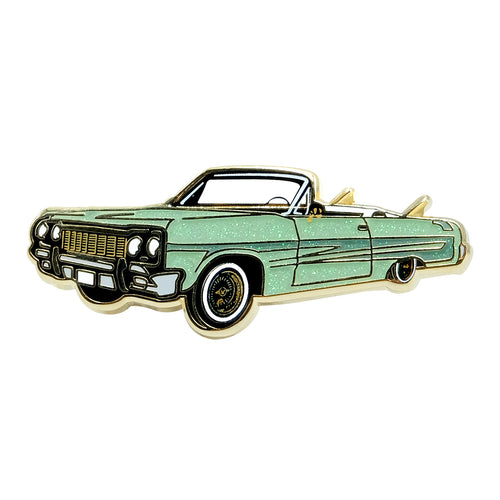 64 Impala Lowrider Lapel Pin - Green