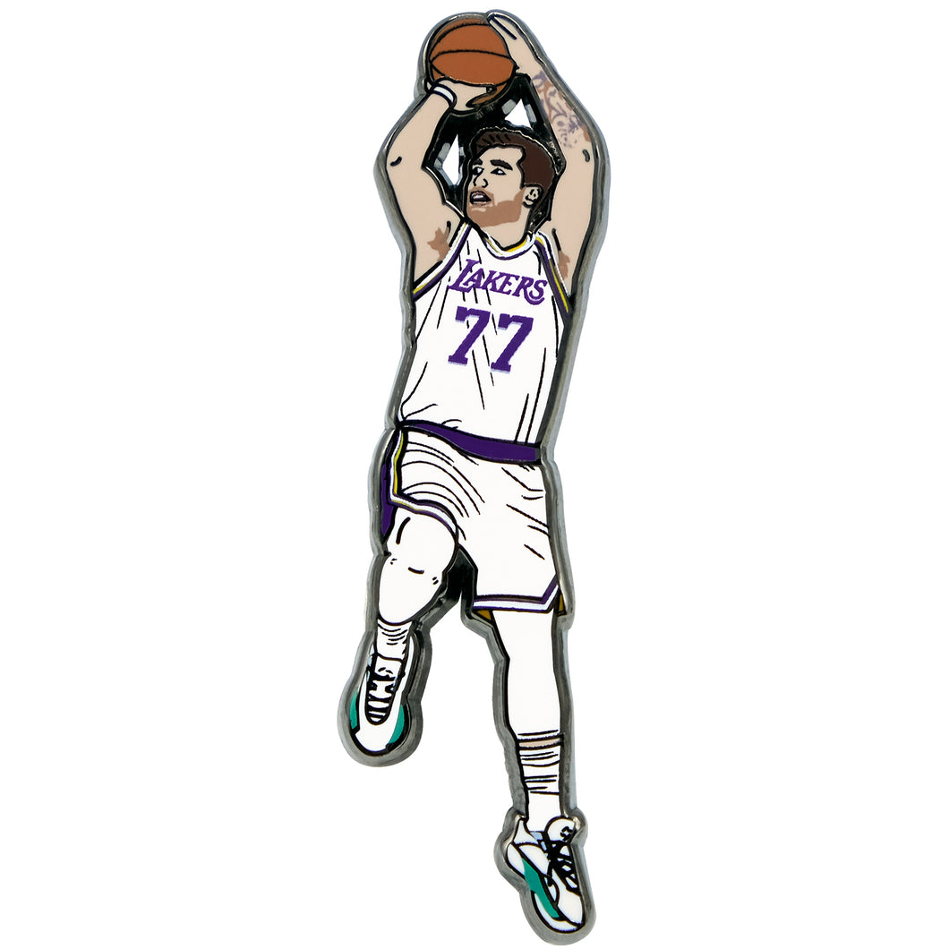Luka - Sunday White Lapel Pin