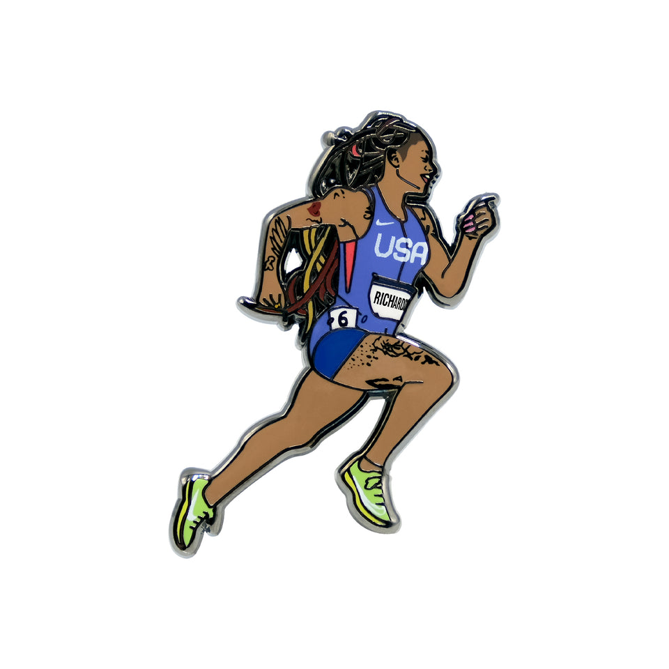 Sha'Carri Lapel Pin