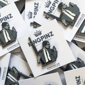 Malcolm X Lapel Pin