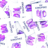 Purple Quartz Crystal Pin