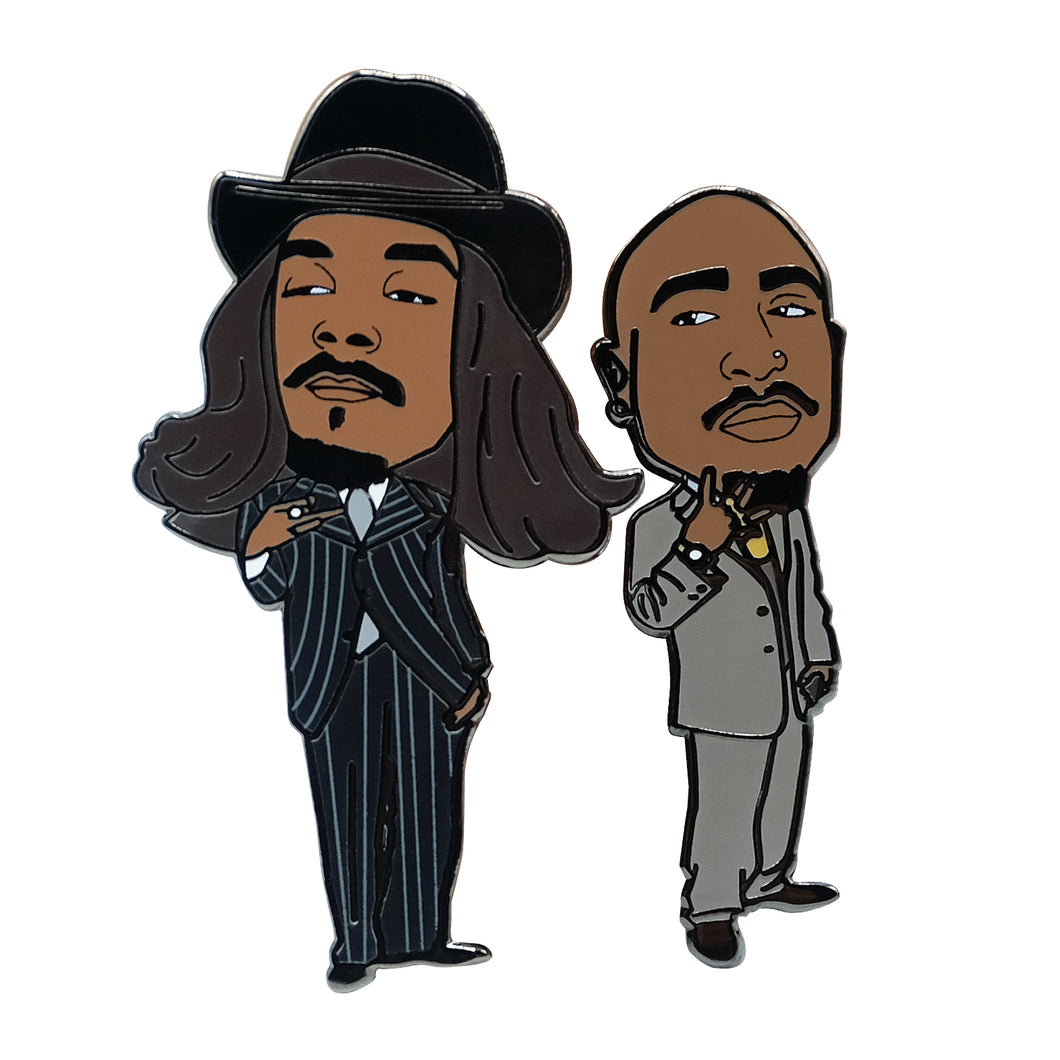2 Of Amerikaz Most Wanted Lapel Pin
