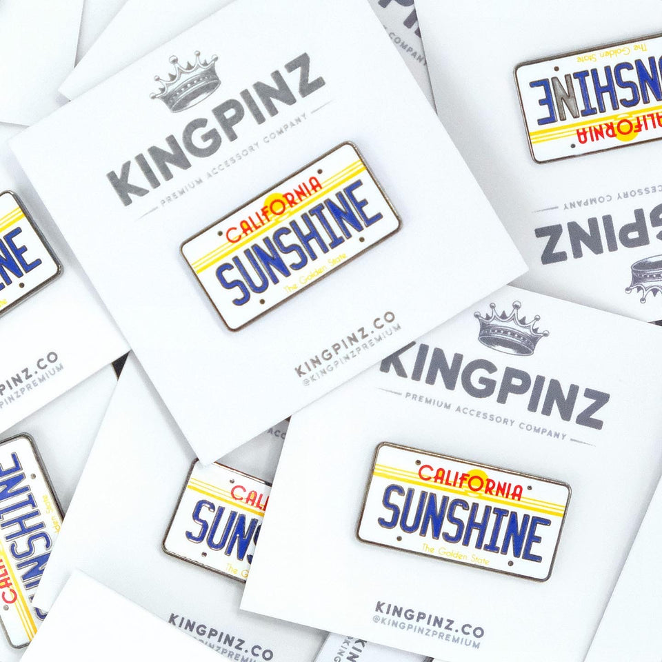 California Sunshine Lapel Pin
