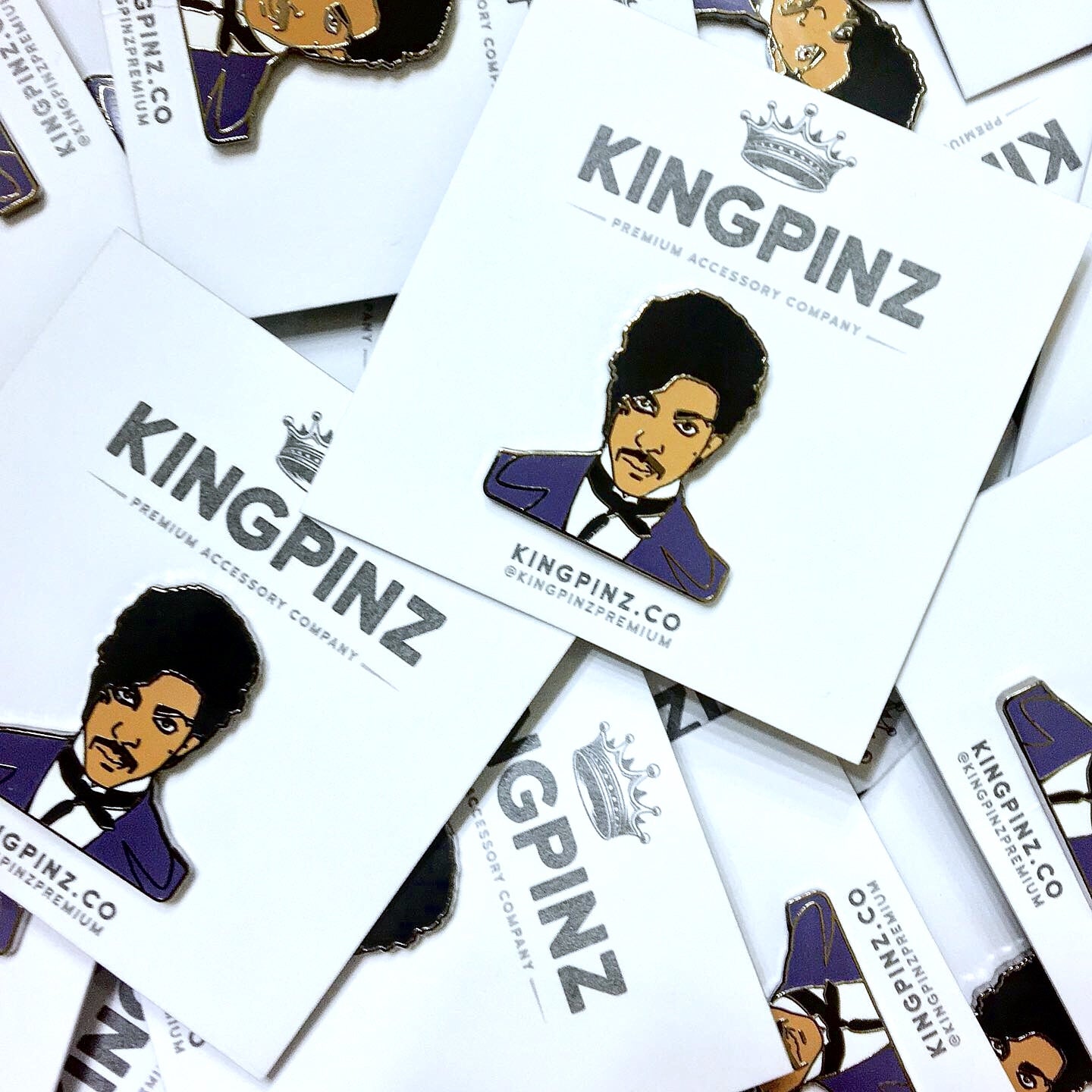 Prince Rip Pin Prince Lapel Pin
