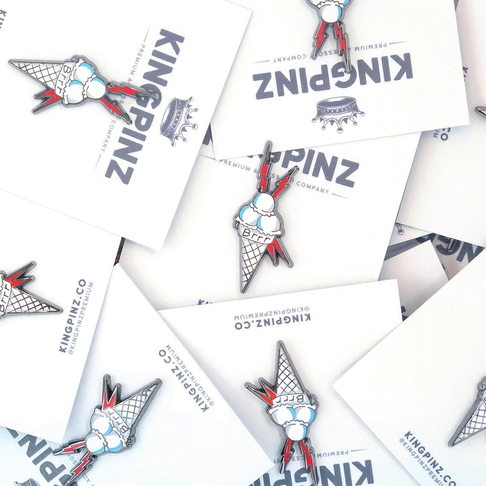 Brrr Lapel Pin