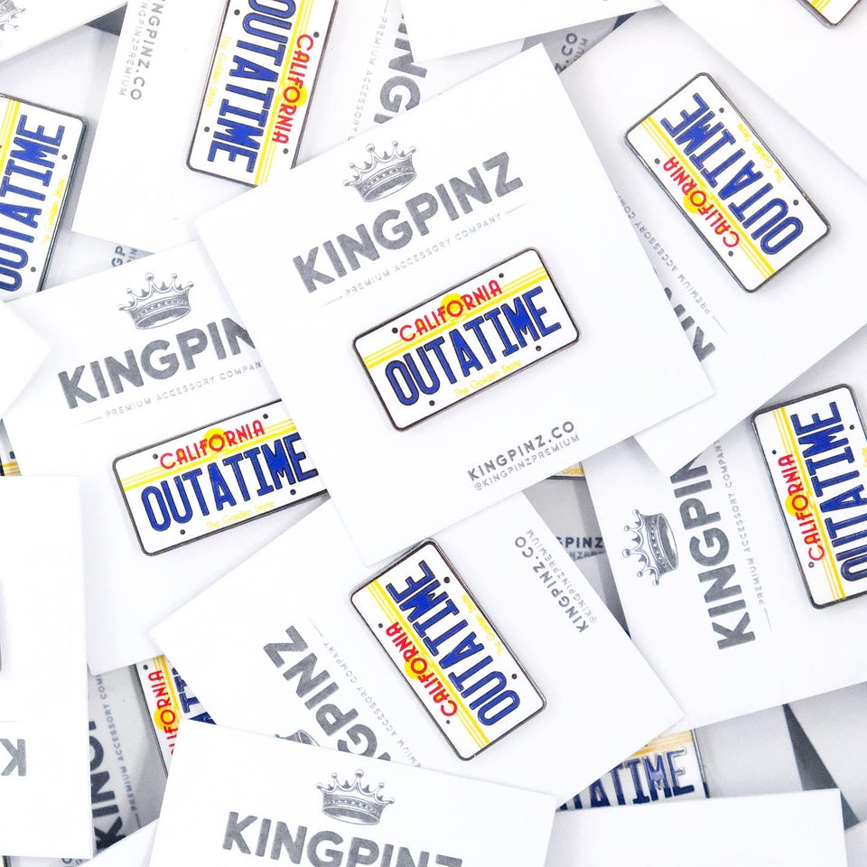 Outatime Lapel Pin