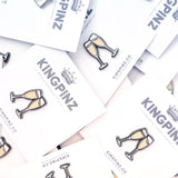 Champagne Toast Lapel Pin