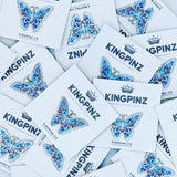 Blue Butterfly Lapel Pin