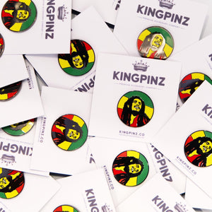 Bob Marley Lapel Pin