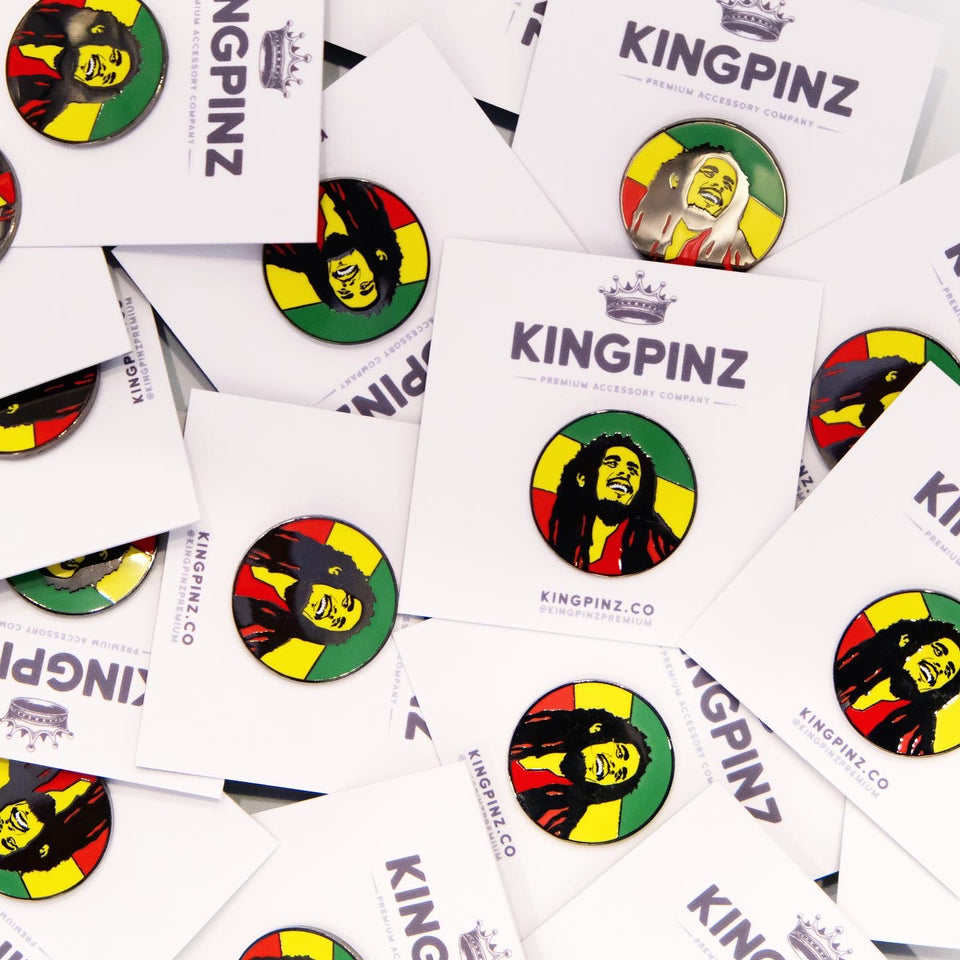Bob Marley Lapel Pin