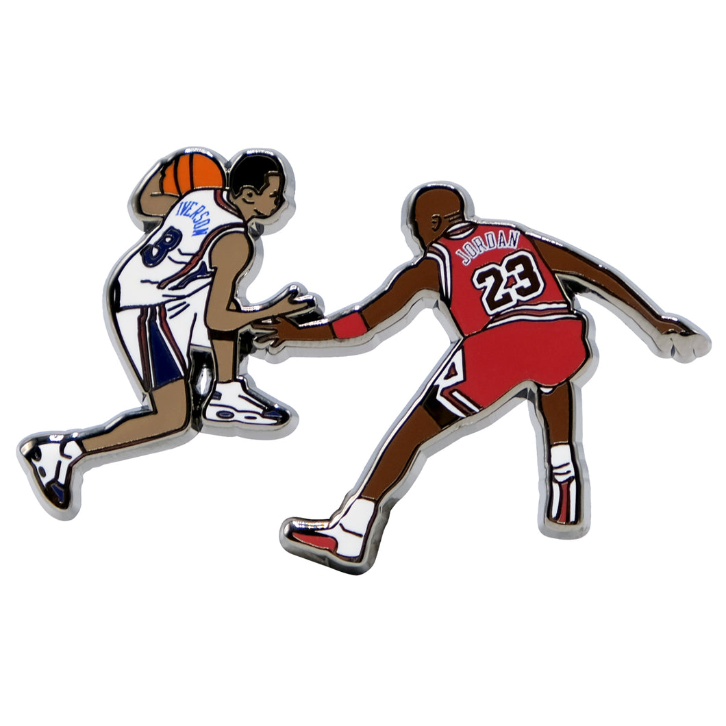 Allen Iverson Lapel Pin