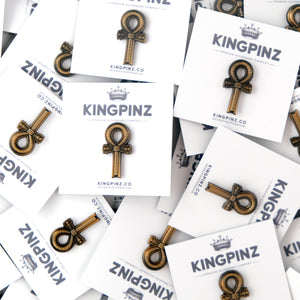 Ankh 3D Lapel Pin