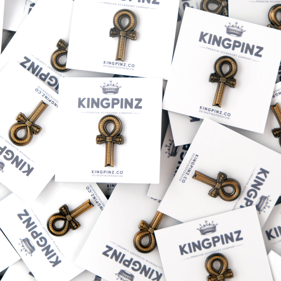 Ankh 3D Lapel Pin