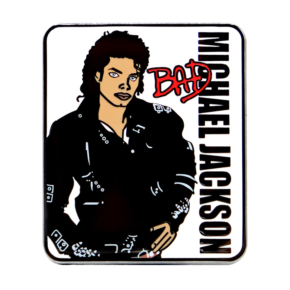 Michael Jackson Bad Lapel Pin