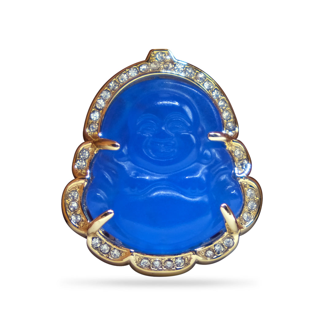 Blue Buddha Pin