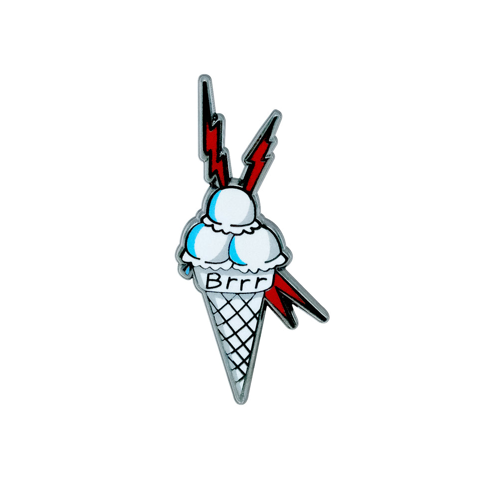 Brrr Lapel Pin