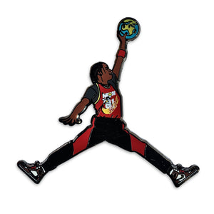 Cactus Jordan Lapel Pin.