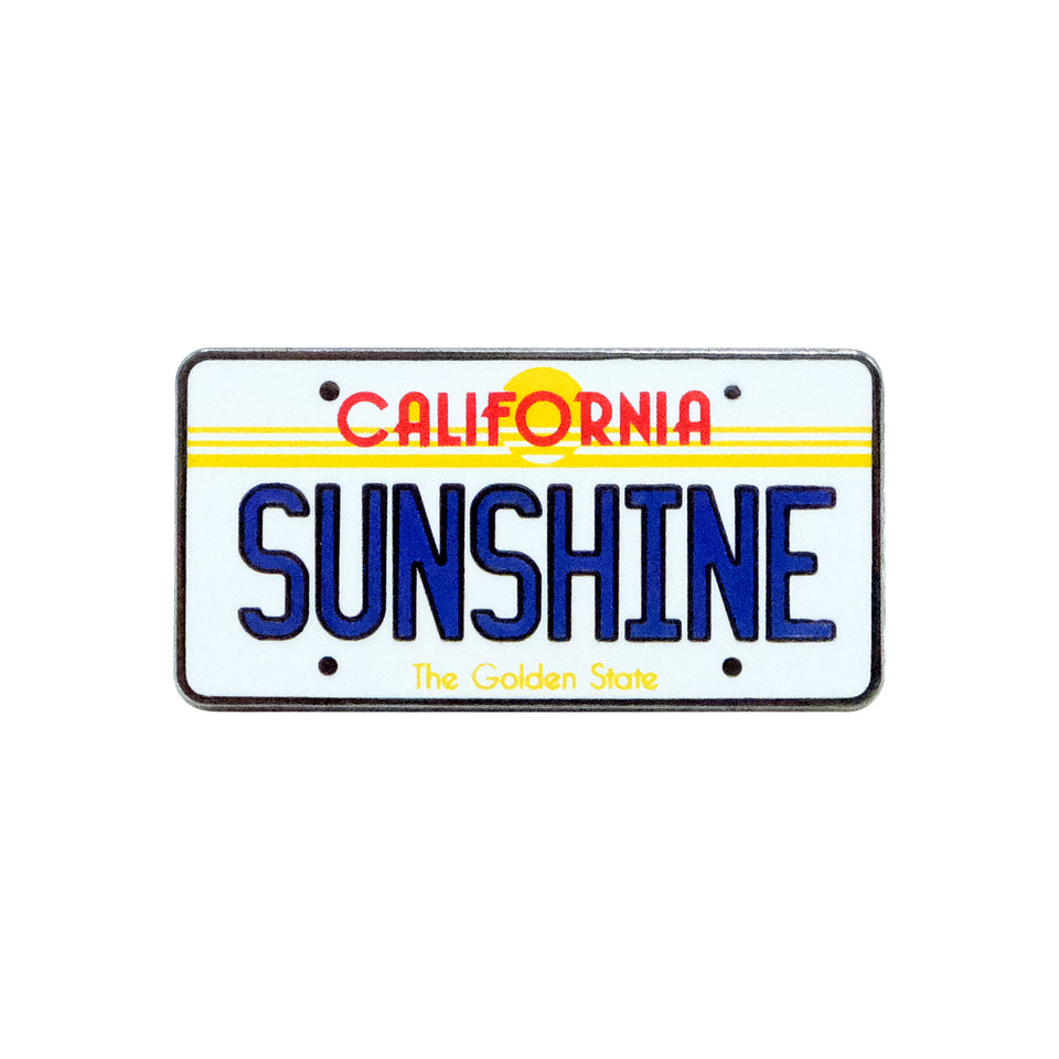 California Sunshine Lapel Pin