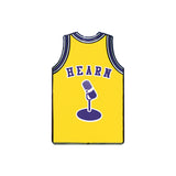 Chick Hearn Jersey Lapel Pin