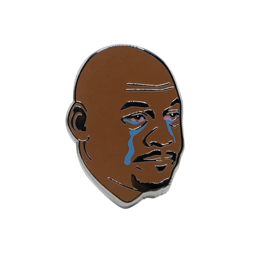 Crying Jordan Lapel Pin