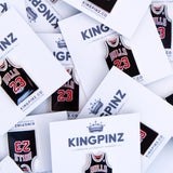 Jordan Bulls Jersey Lapel Pin