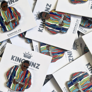 Biggie Lapel Pin.