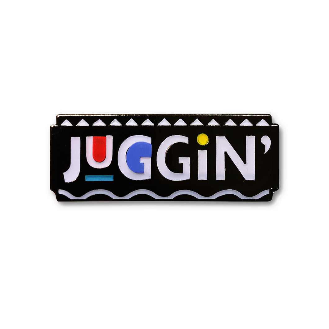 Juggin’ Lapel Pin.