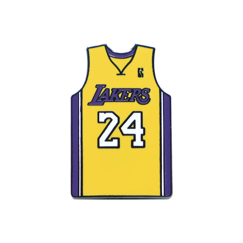 Kobe Bryant 24 Lakers Jersey Lapel Pin