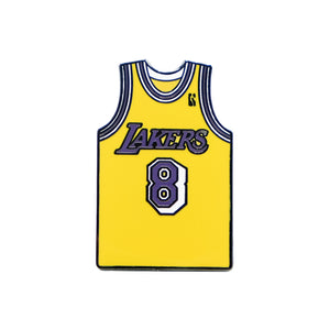 Kobe Bryant 8 Lakers Jersey Lapel Pin