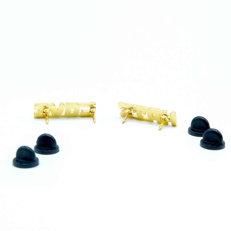 Love/Hate 3D Lapel Pins