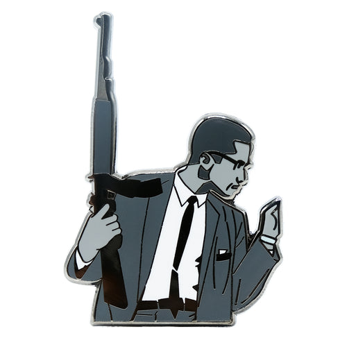 Malcolm X Lapel Pin