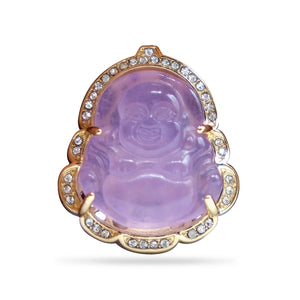 Purple Buddha Pin