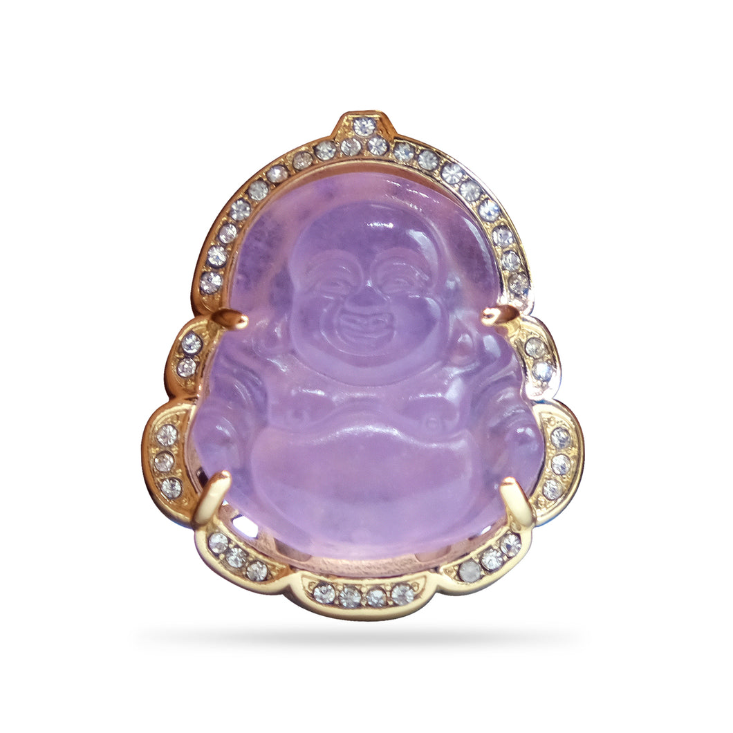 Purple Buddha Pin