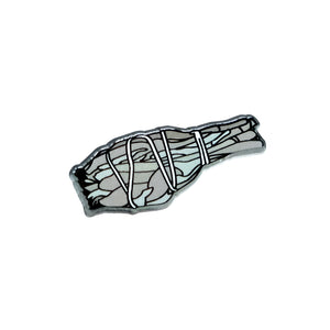Sage Smudge Lapel Pin