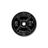 45 Plate Lapel Pin